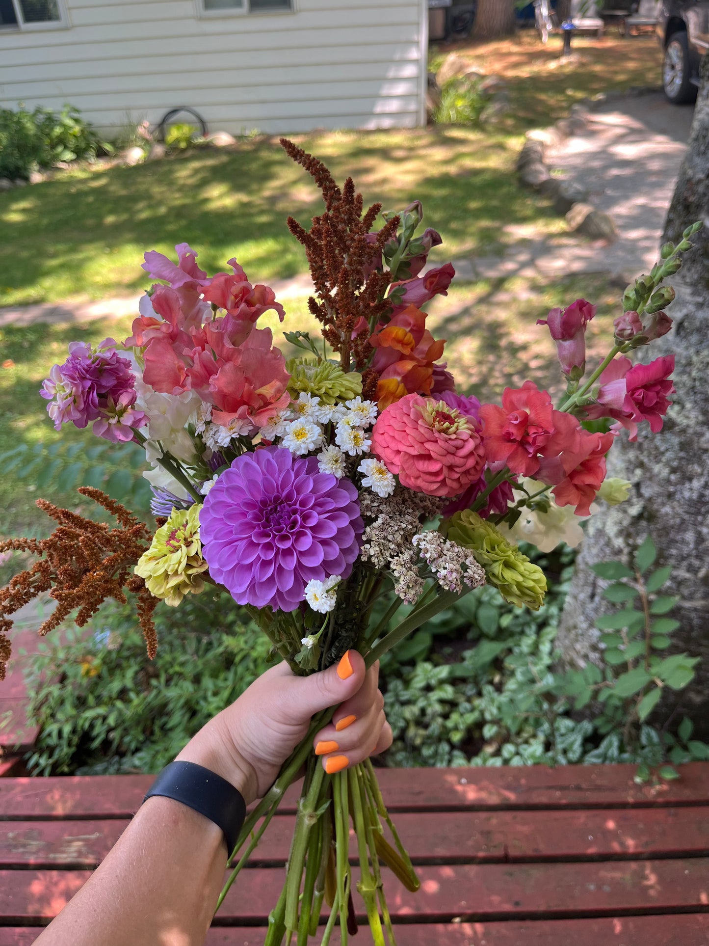 Monthly Summer Bouquet Subscription (Thunder Beach and area)