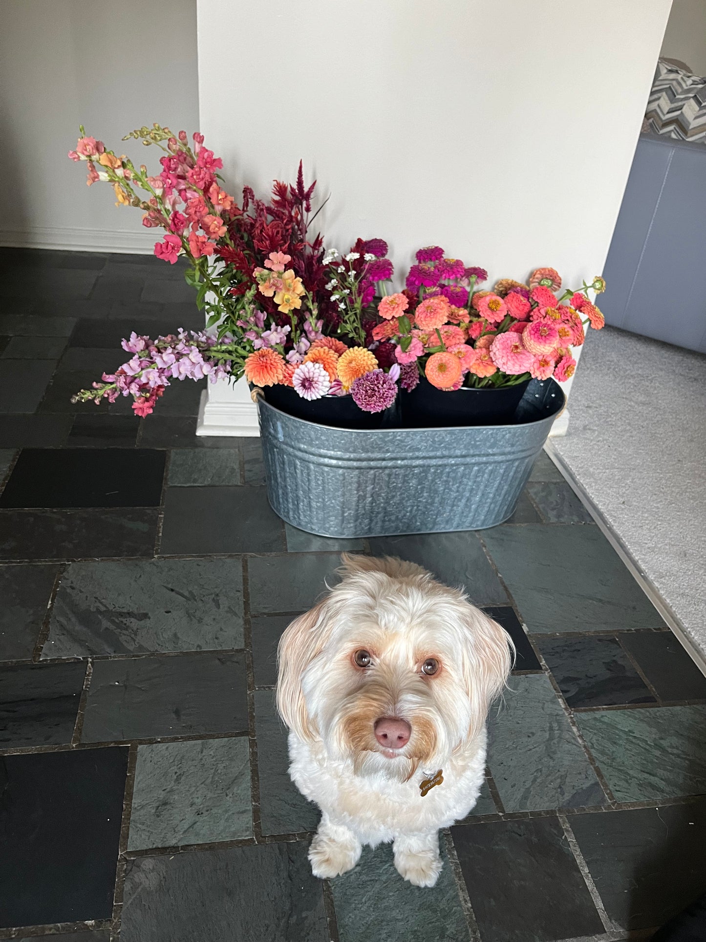 DIY Event Floral Bucket