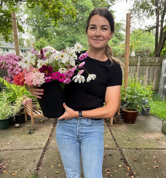 DIY Event Floral Bucket